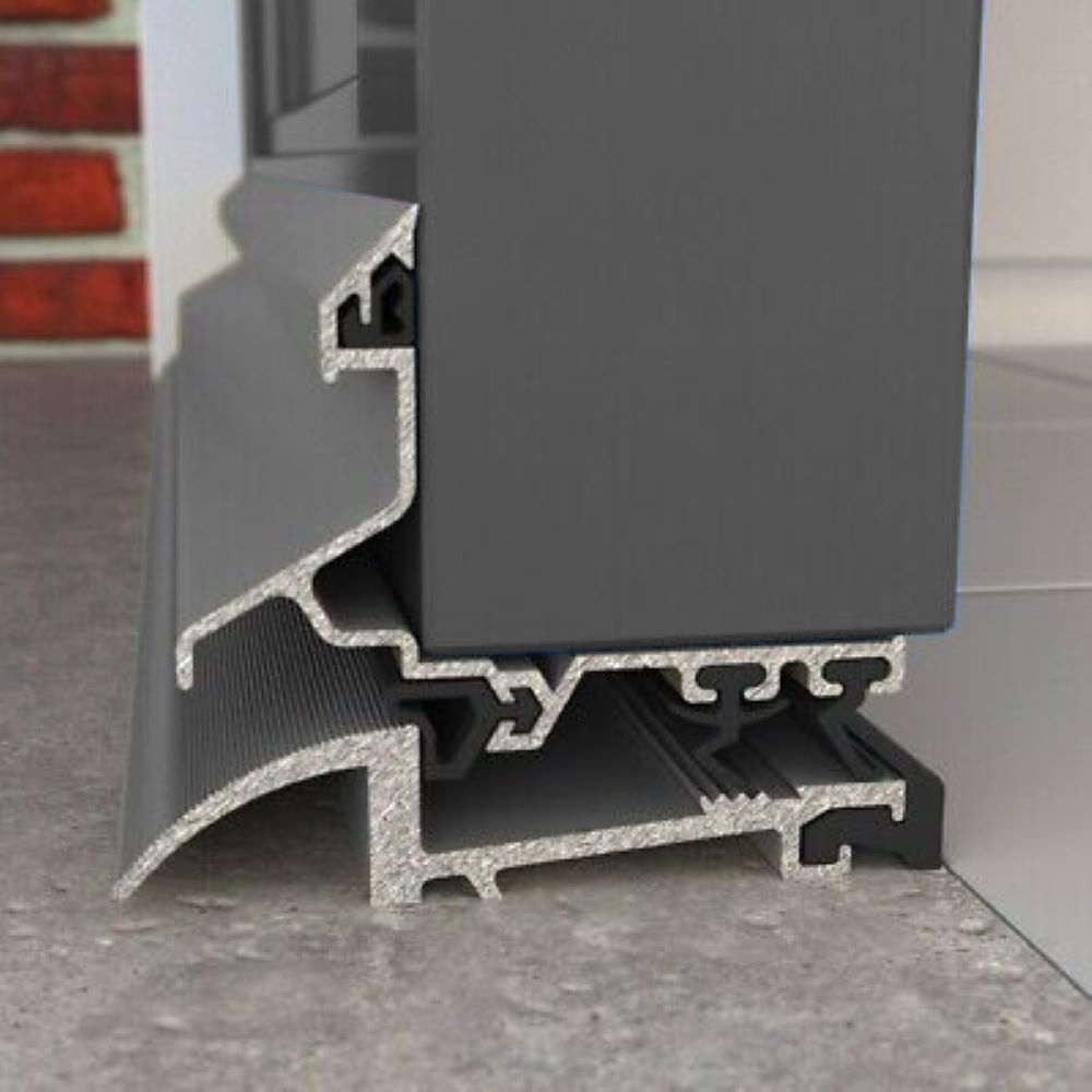 EXITEX MWK 20 Threshold Door Sill Inward Opening Part M Disabled 914mm