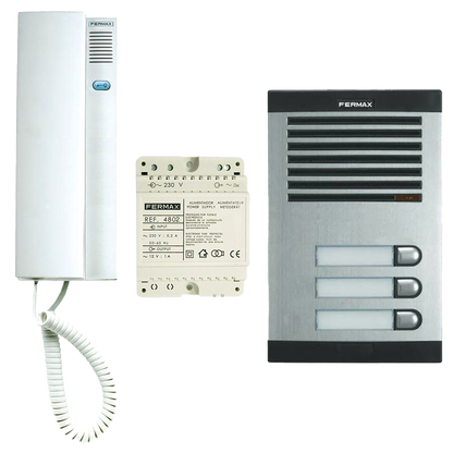 FERMAX 6203 3 Way Citymax Audio Door Entry Kit