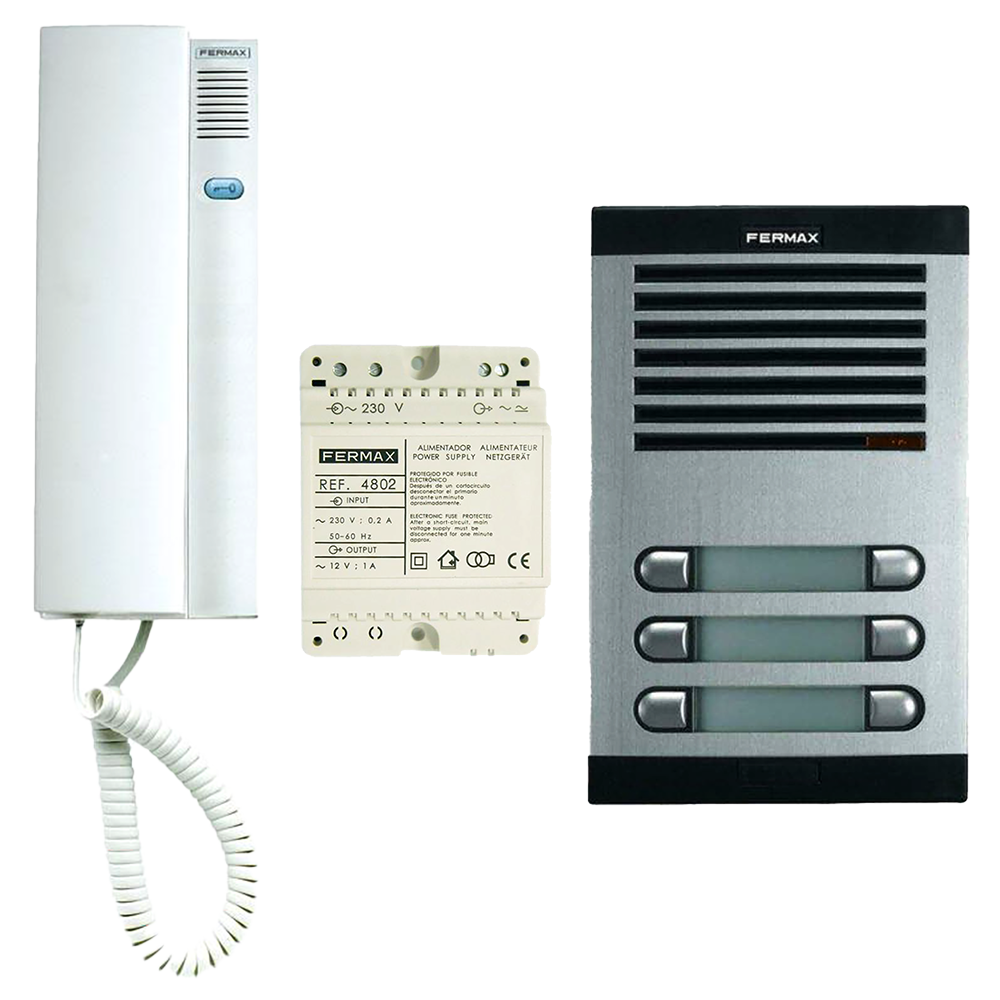 FERMAX 6206 6 Way Citymax Audio Door Entry Kit