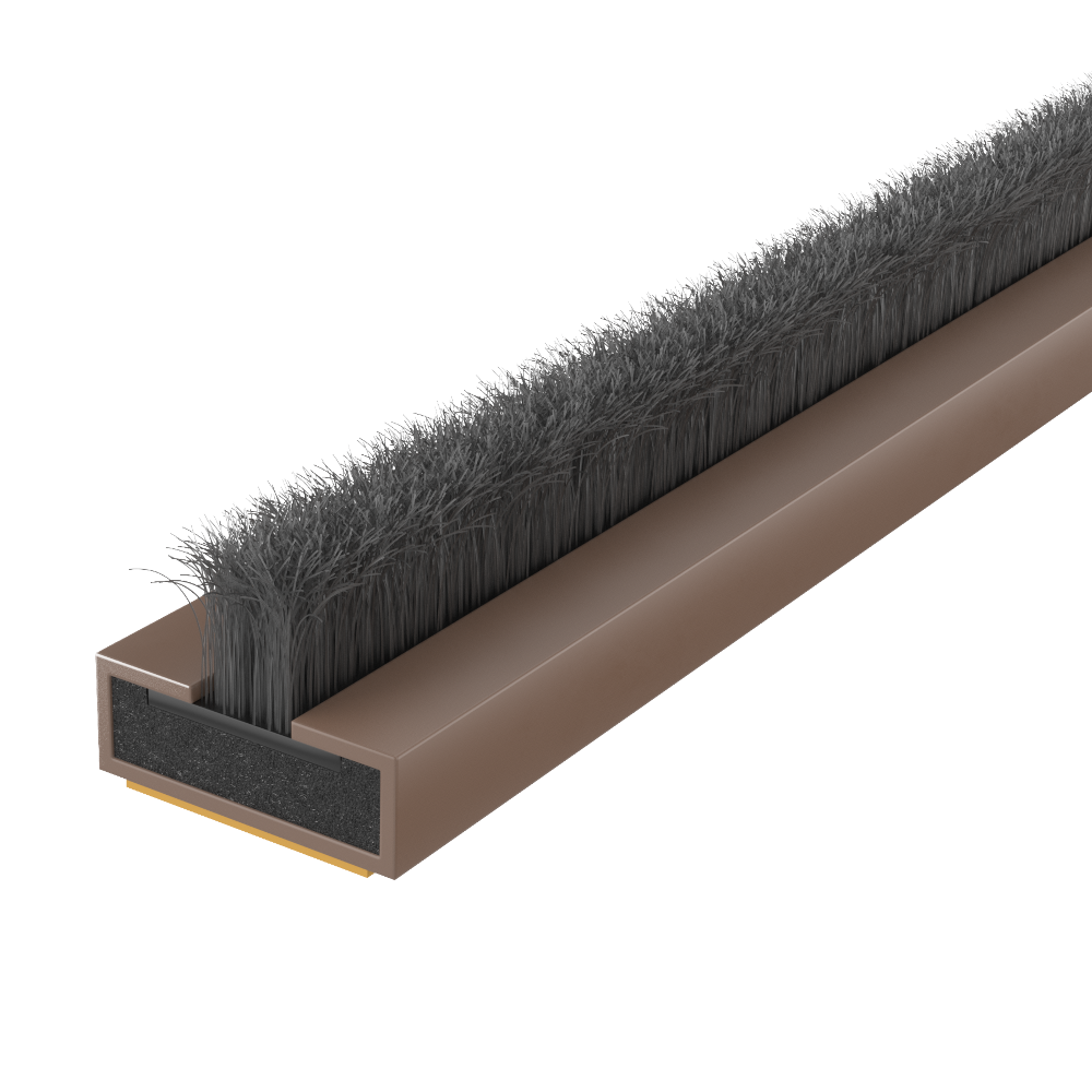 FIRESTOP Intumescent Strip 2.1m x 4mm Fire & Smoke Brush Seal