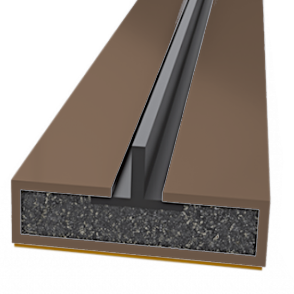 FIRESTOP Intumescent Strip 2.1m x 4mm Fire & Smoke Single Fin Seal