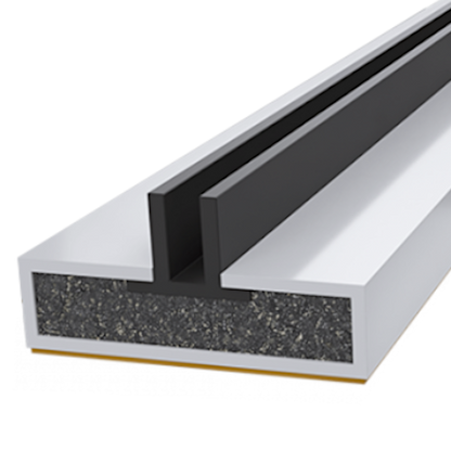 FIRESTOP Intumescent Strip 2.1m x 4mm Fire & Smoke Double Fin Seal