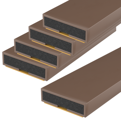 FIRESTOP Intumescent Strip 1.05m x 4mm Fire Only Seal (Pack Of 5)