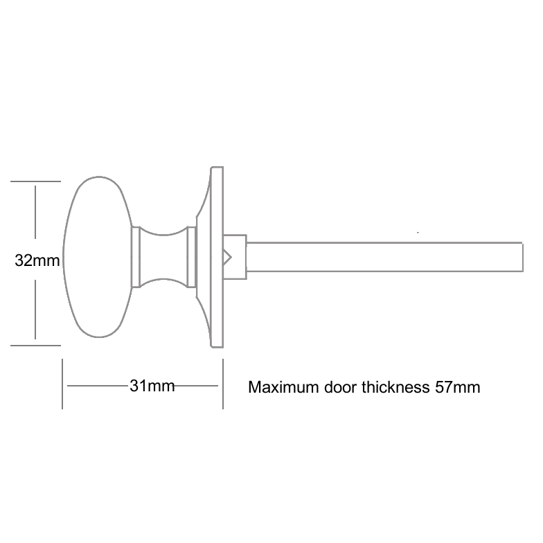 FRANK ALLART 0533 Thumbturn