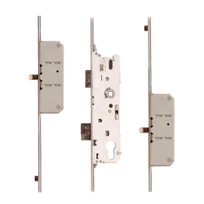 FUHR Lever Operated Latch & Deadbolt - 2 Round Bolt 2 Roller