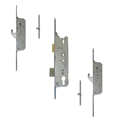 FUHR Lever Operated Latch & Deadbolt Split Spindle- 2 Hook & 2 Roller