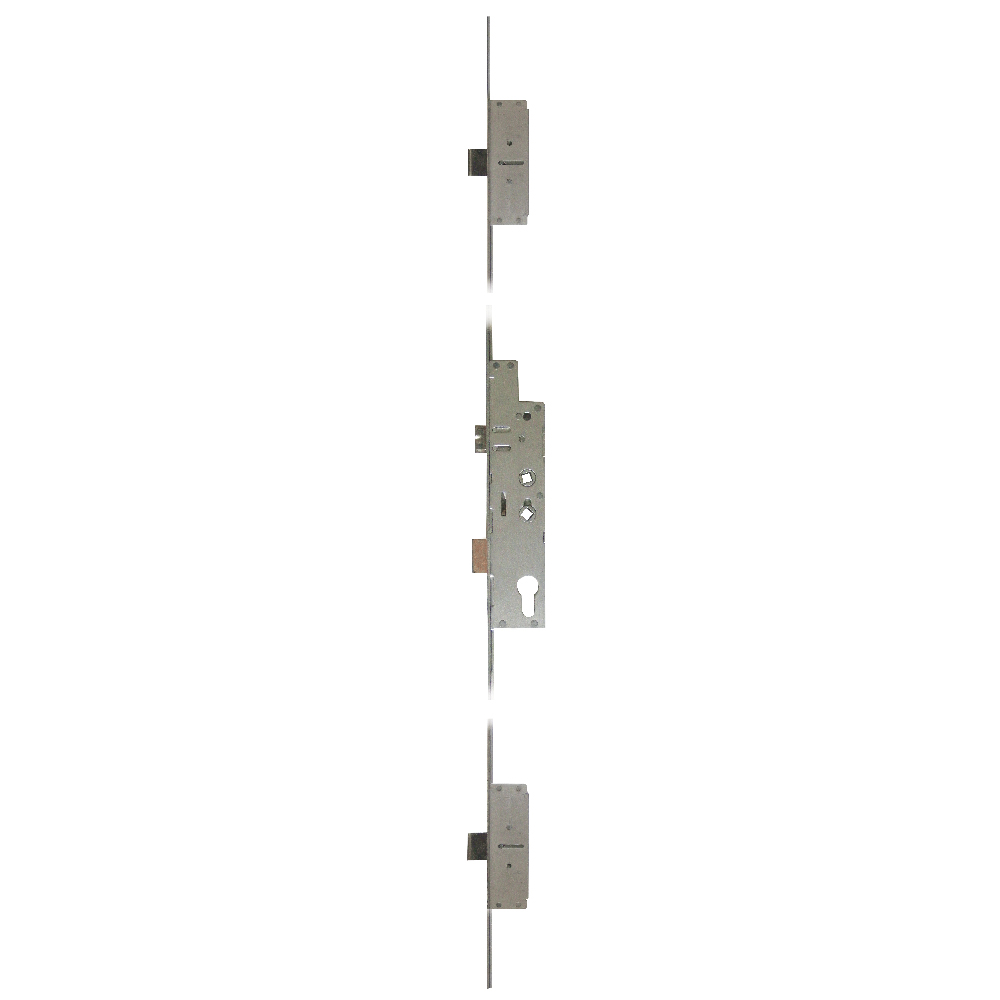 FULLEX Crimebeater 20mm Lever Operated Latch & Deadbolt Twin Spindle - 2 Dead Bolt