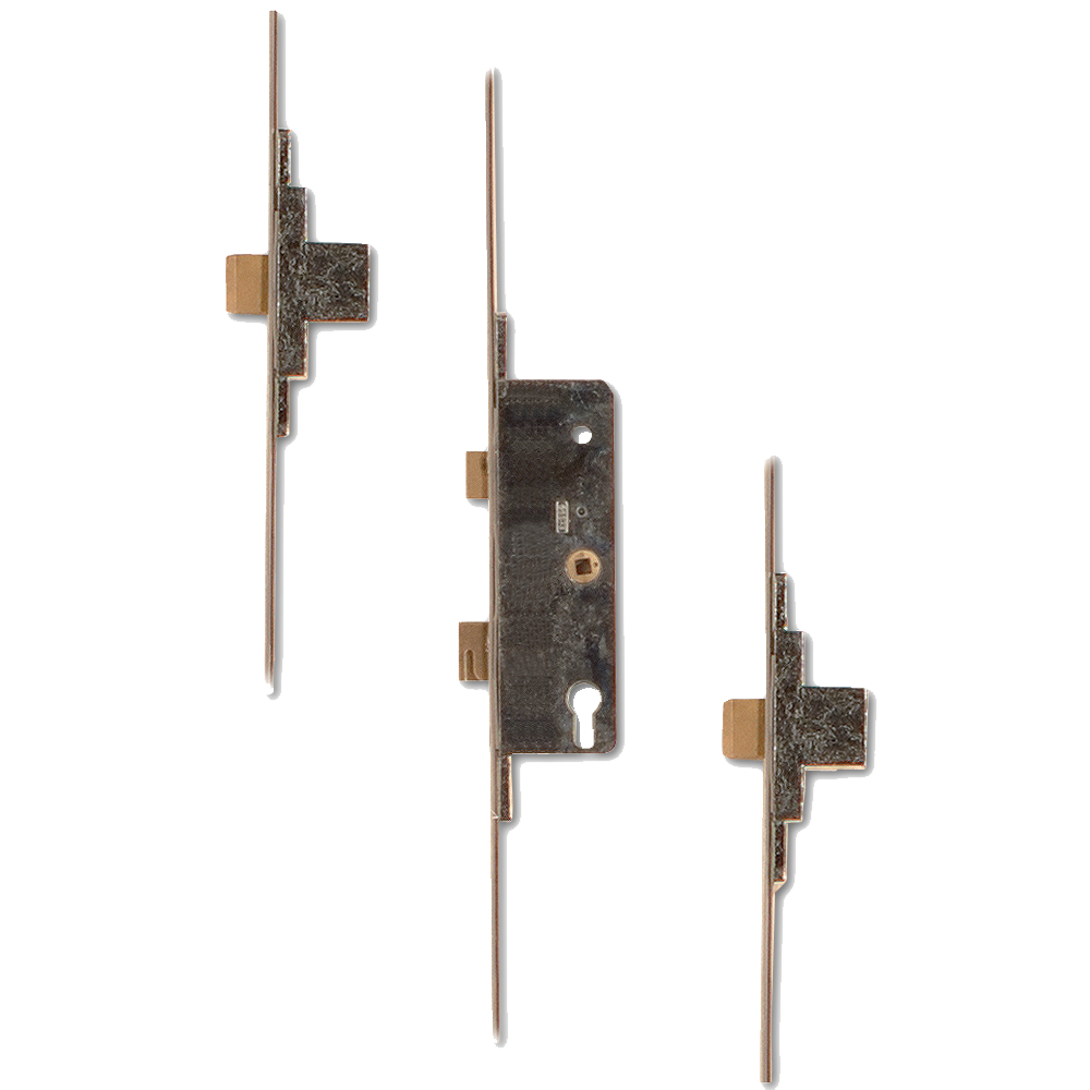 FULLEX SL16 Lever Operated Latch & Deadbolt Split Spindle - 2 Dead Bolt