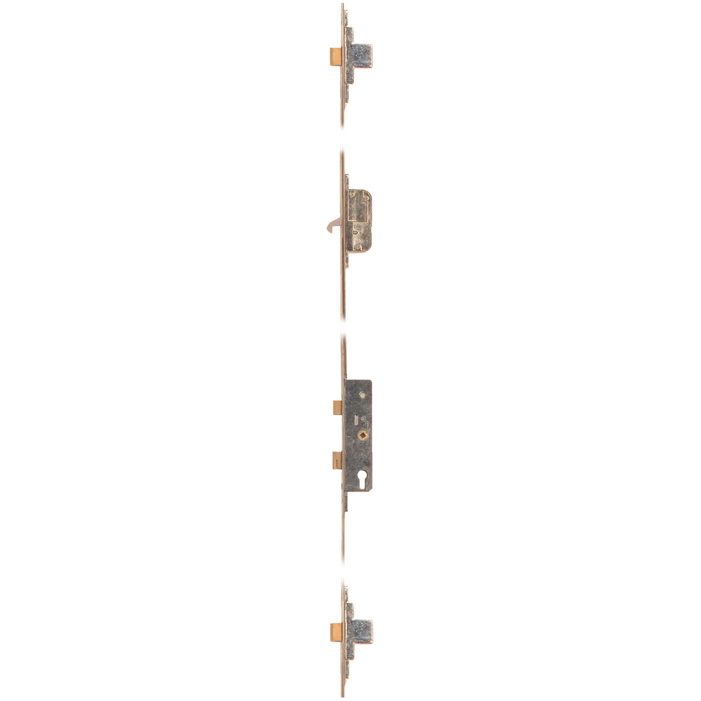 FULLEX SL16 Lever Operated Latch & Deadbolt Split Spindle - 2 Dead Bolt 1 Hook