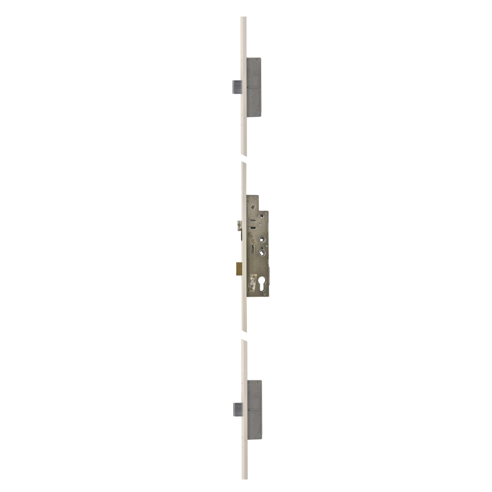 FULLEX Crimebeater 44mm Lever Operated Latch & Deadbolt Twin Spindle - 2 Dead Bolt