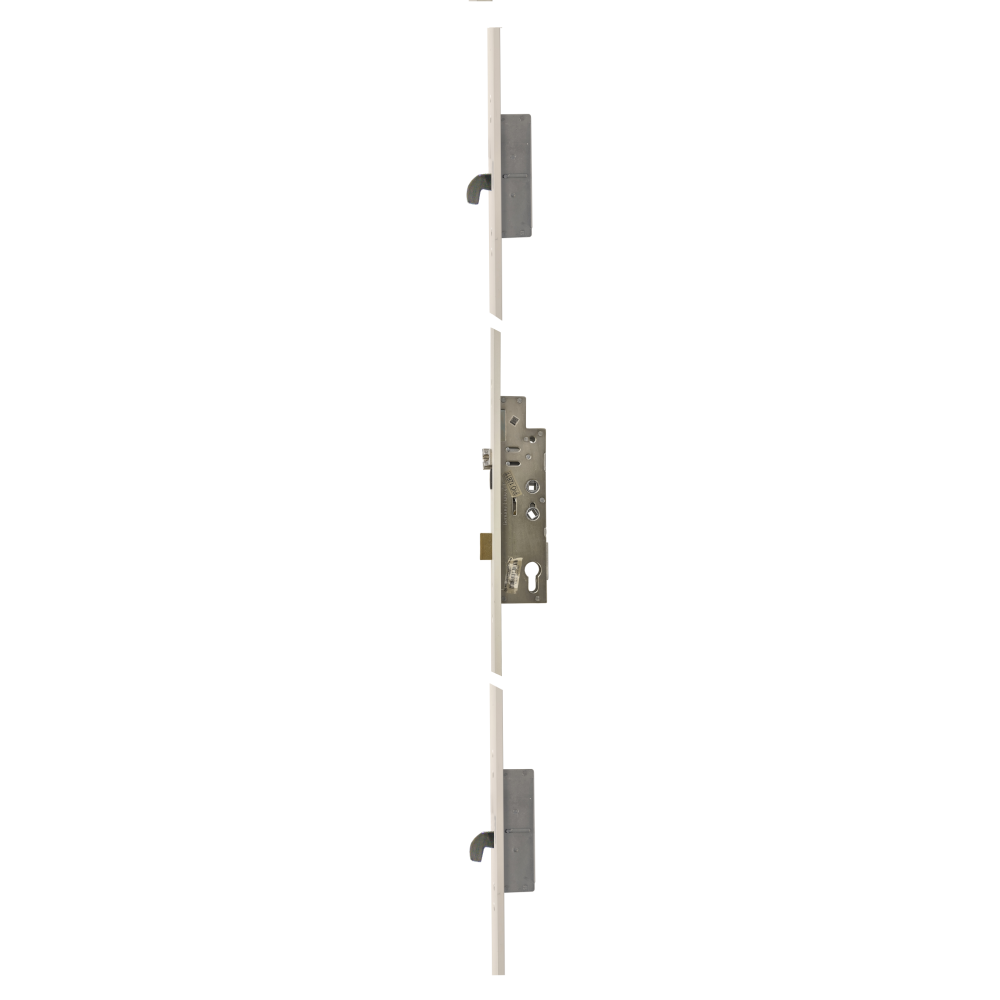 FULLEX Crimebeater 44mm Lever Operated Latch & Deadbolt Twin Spindle - 2 Hook