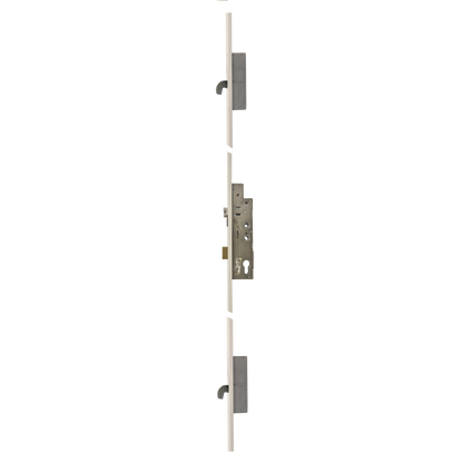 FULLEX Crimebeater 44mm Lever Operated Latch & Deadbolt Twin Spindle - 2 Hook