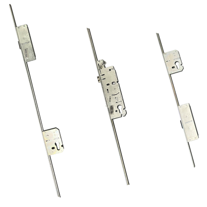 FULLEX XLC Crimebeater Flexi Lock Latch & Hookbolt Split Spindle 2 Deadbolts