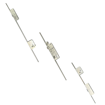 FULLEX XLC Crimebeater Flexi Lock Latch & Hookbolt Split Spindle 2 Deadbolts