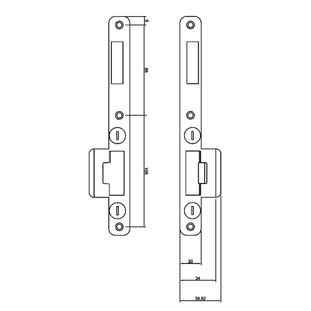 FULLEX XLC Crimebeater Centre Hook Keep