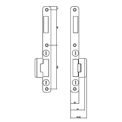 FULLEX XLC Crimebeater Centre Hook Keep