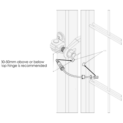 GATEMASTER Gate Restrainer Safety Device