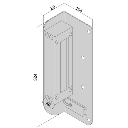 GATEMASTER EMGK Gate Maglock System