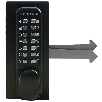 GATEMASTER SGLD (Handed) Double Sided Sliding Digital Gate Lock