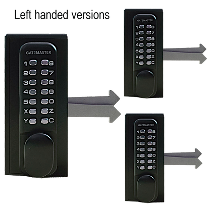 GATEMASTER SGLD (Handed) Double Sided Sliding Digital Gate Lock
