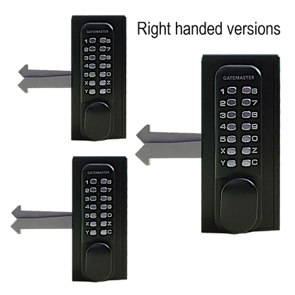 GATEMASTER SGLD (Handed) Double Sided Sliding Digital Gate Lock