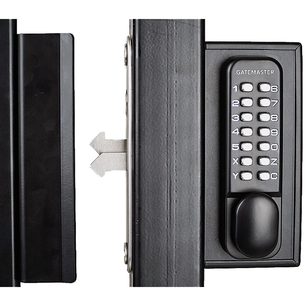 GATEMASTER SGLD (Handed) Double Sided Sliding Digital Gate Lock