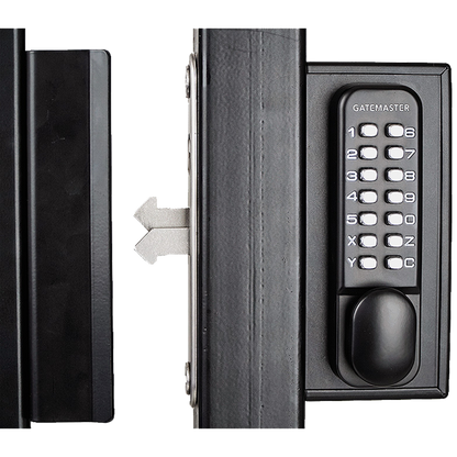 GATEMASTER SGLD (Handed) Double Sided Sliding Digital Gate Lock