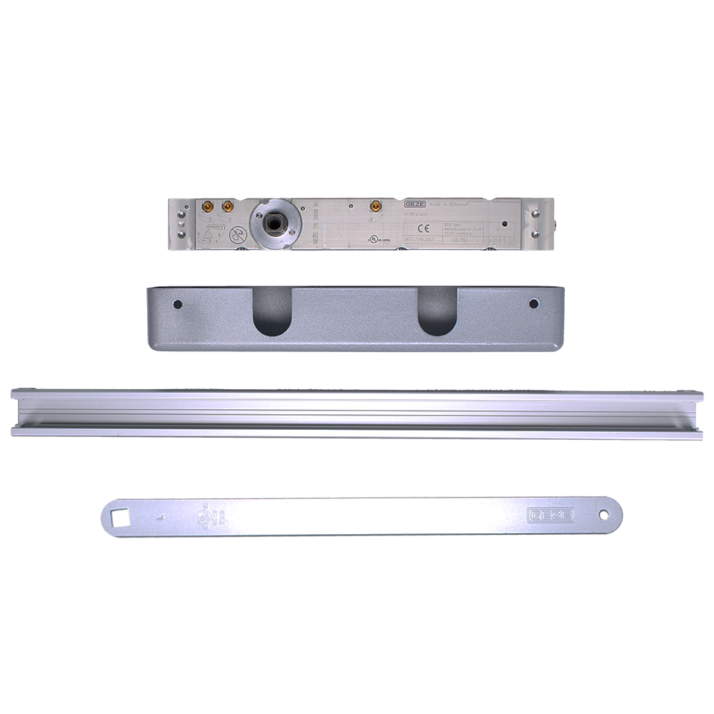 GEZE TS3000BC Size 2-4 Slim Overhead Cam Door Closer