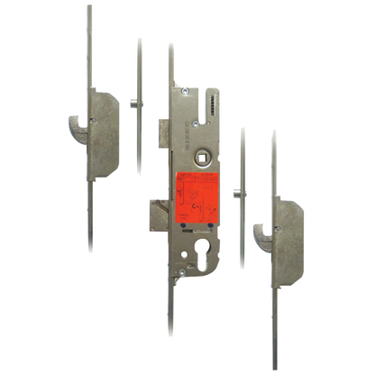 GU Europa Inboard Lever Operated Latch & Deadbolt Single Spindle - 2 Hook & 2 Roller
