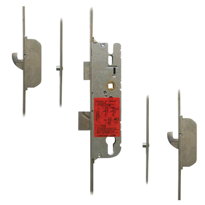 GU Europa Inboard Lever Operated Latch & Deadbolt Split Spindle - 2 Hook & 2 Roller