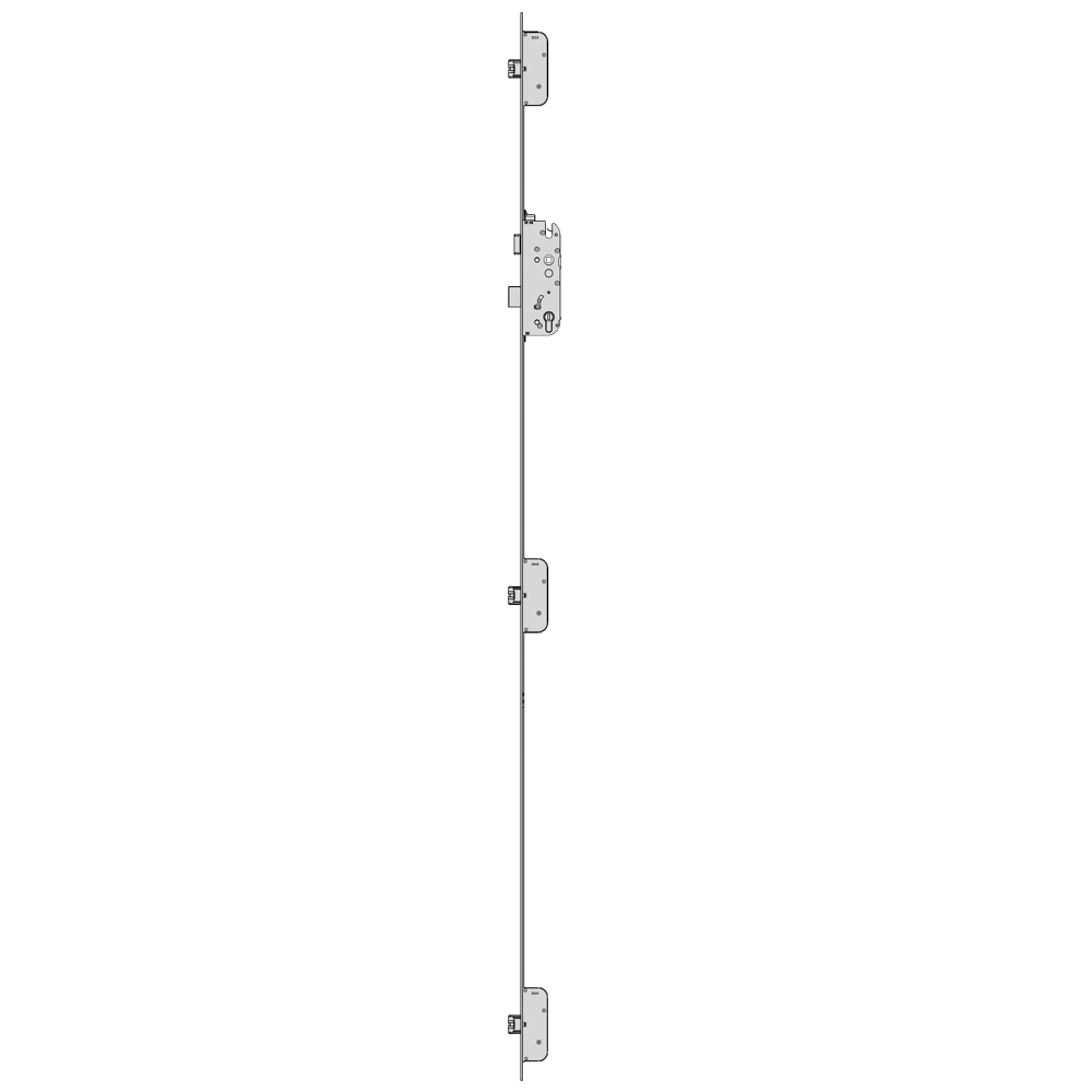 GU Secury Auto A3 1770 Multipoint Lock - 3 Deadlocks