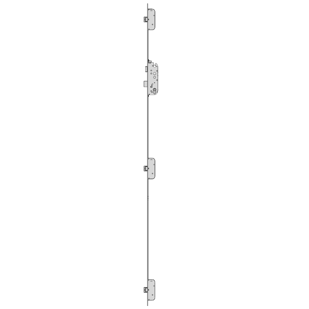 GU Secury Auto A3 1770 Multipoint Lock - 3 Deadlocks