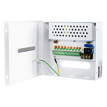 HAYDON MARKETING CCTV Boxed Power Supply Multi Way Flexible Up To 9 Way 12VDC Max Output 5 Amp