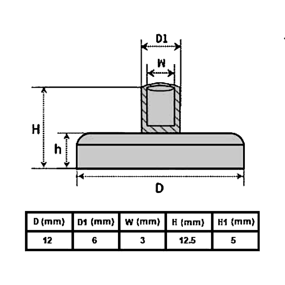 HAYDON MARKETING Magnetic Stand Offs For PCB - Pack Of 20