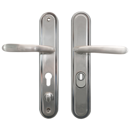 HOOPLY 201208 Lever Door Handle 68mm Centres C/W Snib