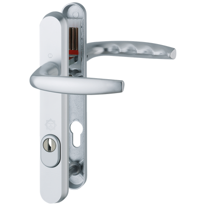 HOPPE Door Furniture PAS24 Atlanta 92mm Centres 122mm Screw Centres