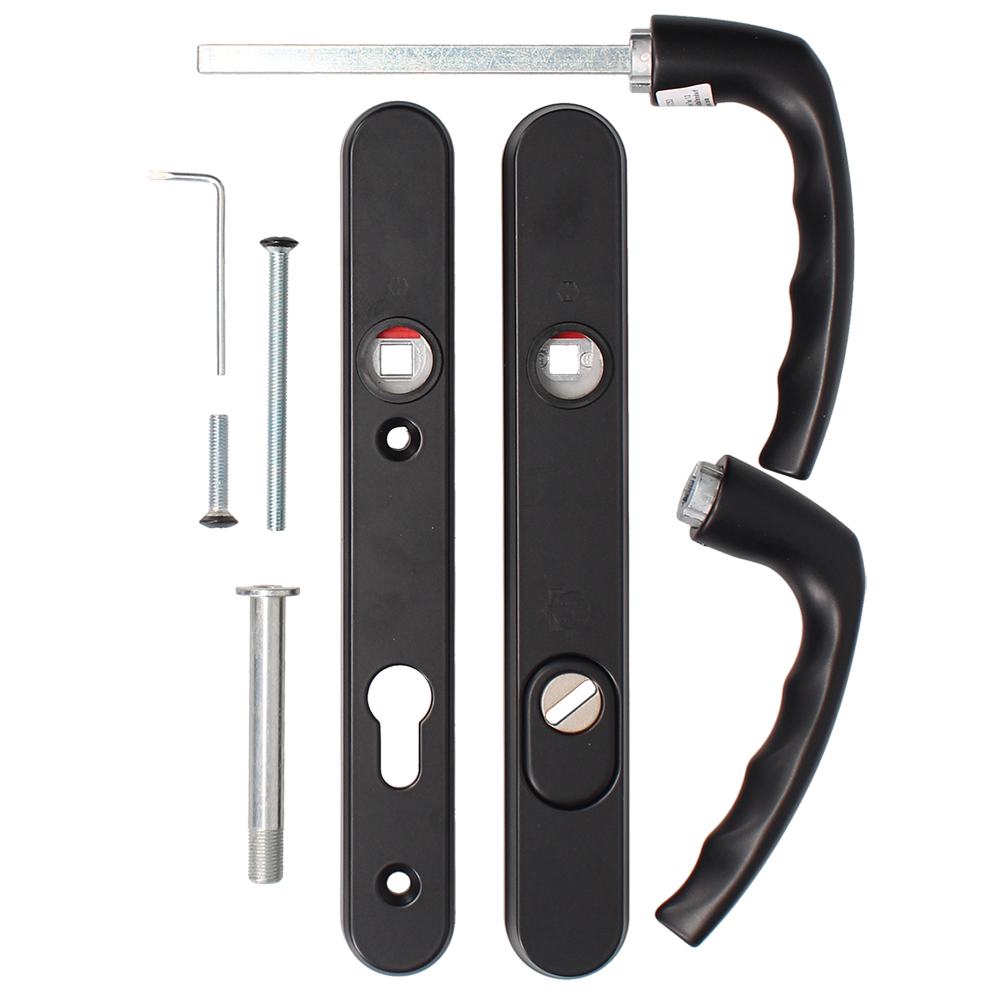 HOPPE Atlanta TS007 (2 Star) Door Furniture PAS24 92mm Centres 122mm Screw Centres
