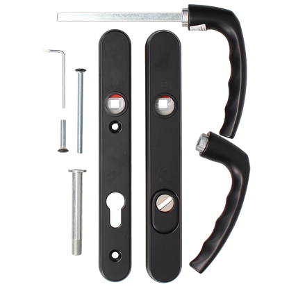 HOPPE Atlanta TS007 (2 Star) Door Furniture PAS24 92mm Centres 122mm Screw Centres