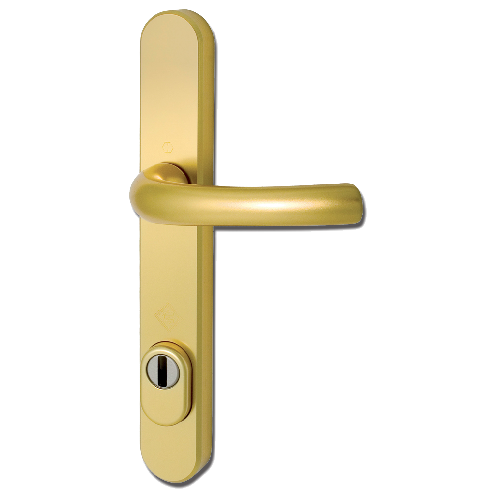 HOPPE Door Furniture PAS24 Altanta 92mm Centres 215mm Screw Centres