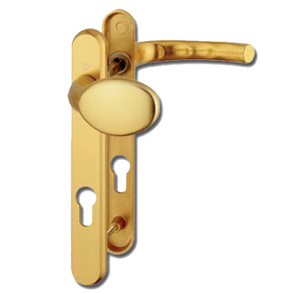 HOPPE Atlanta UPVC Lever / Moveable Pad Door Furniture 77G/3831N/1710