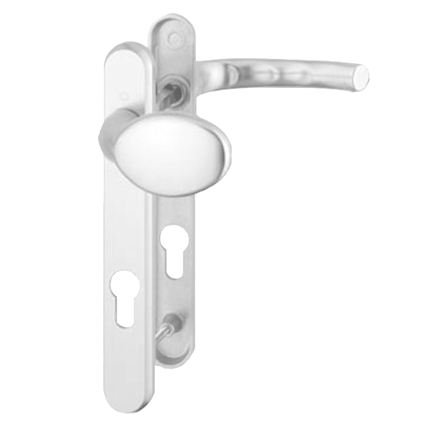 HOPPE Atlanta UPVC Lever / Moveable Pad Door Furniture 77G/3831N/1710