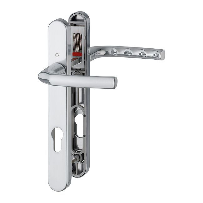 HOPPE Birmingham 92mm UPVC Lever Door Furniture 122mm Screw Centers 1117/3811N