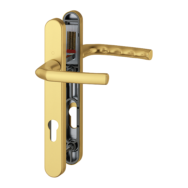 HOPPE Birmingham 92mm UPVC Lever Door Furniture 122mm Screw Centers 1117/3811N
