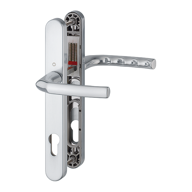 HOPPE Birmingham 92mm UPVC Lever Door Furniture 215mm Screw Centers 1117/3810N