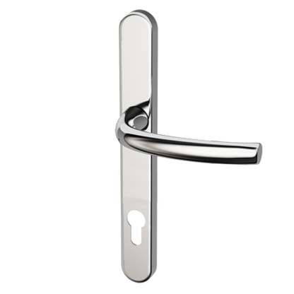 HOPPE Suited Lever/Lever Handle 240mm Backplate With 92mm Centres AR7550/3492