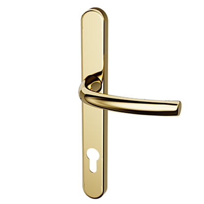 HOPPE Suited Lever/Lever Handle 240mm Backplate With 92mm Centres AR7550/3492
