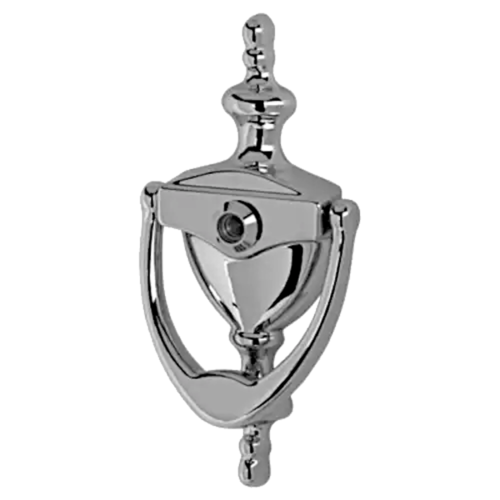 HOPPE Suited Traditional Knocker With 120 Degree Viewer AR727K