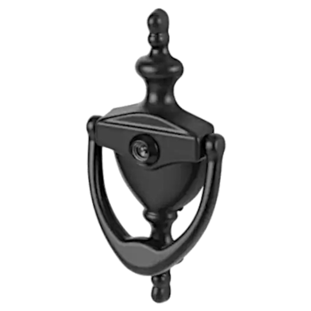 HOPPE Suited Traditional Knocker With 120 Degree Viewer AR727K