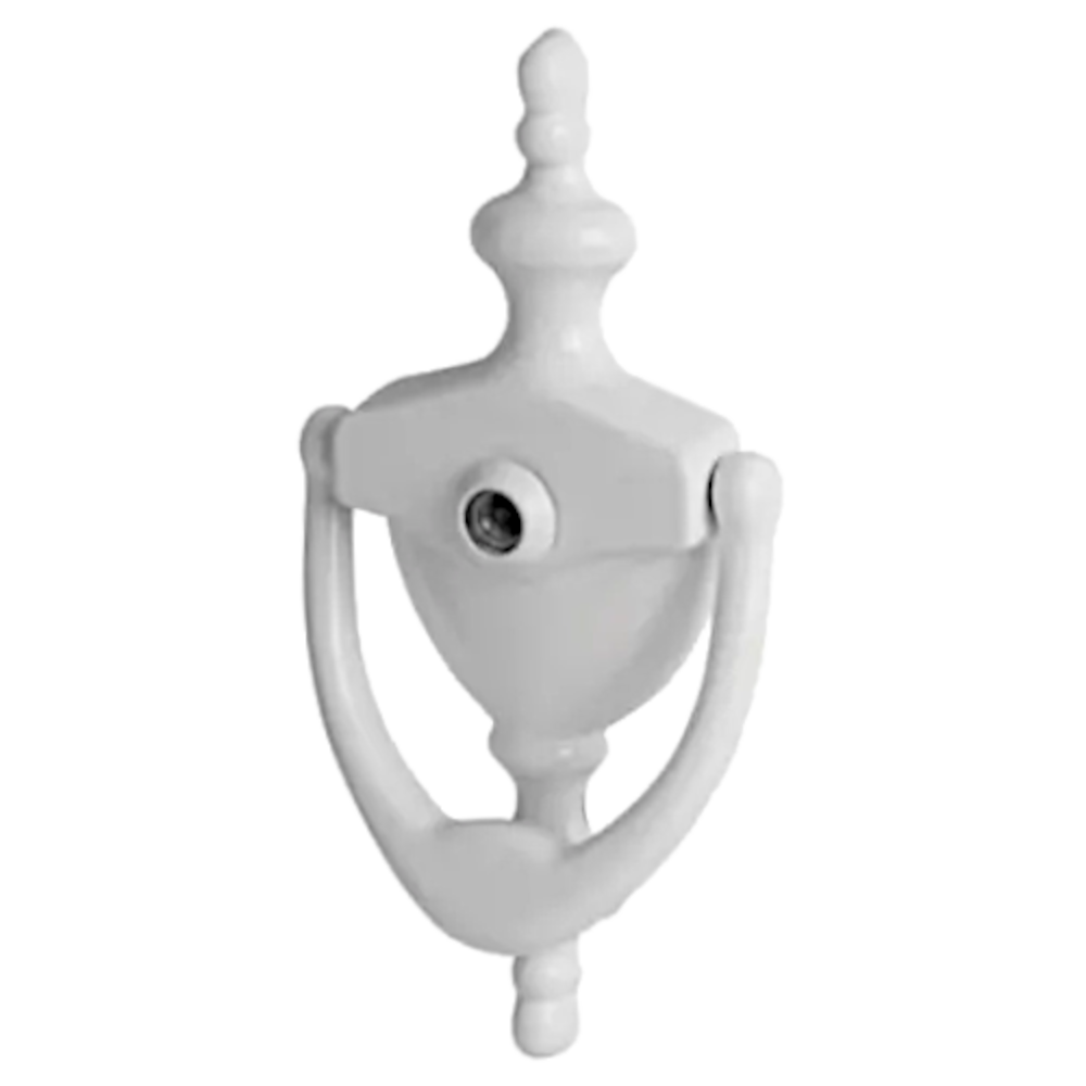 HOPPE Suited Traditional Knocker With 120 Degree Viewer AR727K