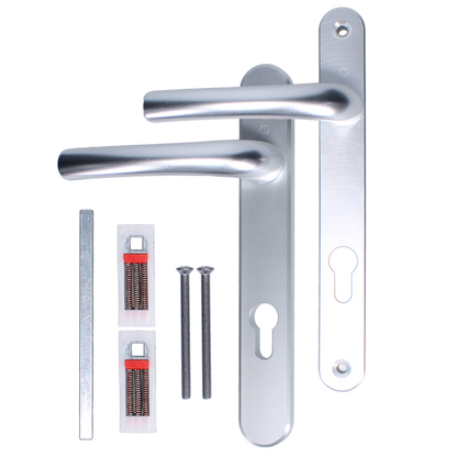 HOPPE Tokyo 92mm Door Furniture 230mm Backplate With 203mm Screw Centres